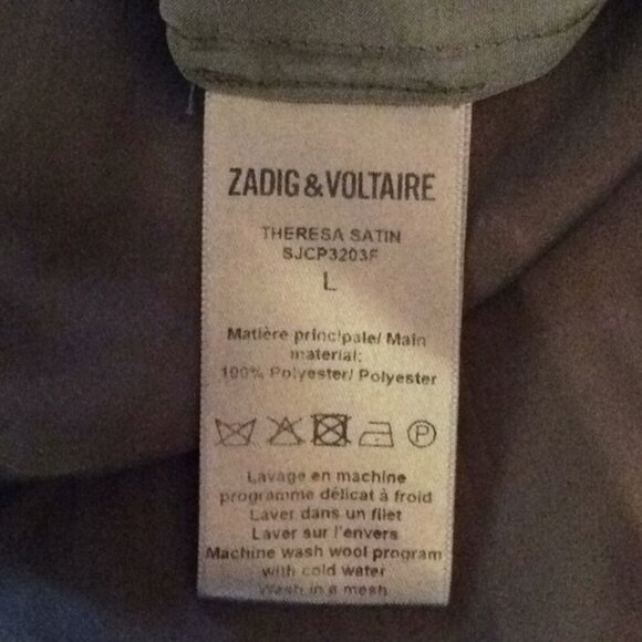 Zadig &Voltaire Brown Blouse - Picture 6 of 6